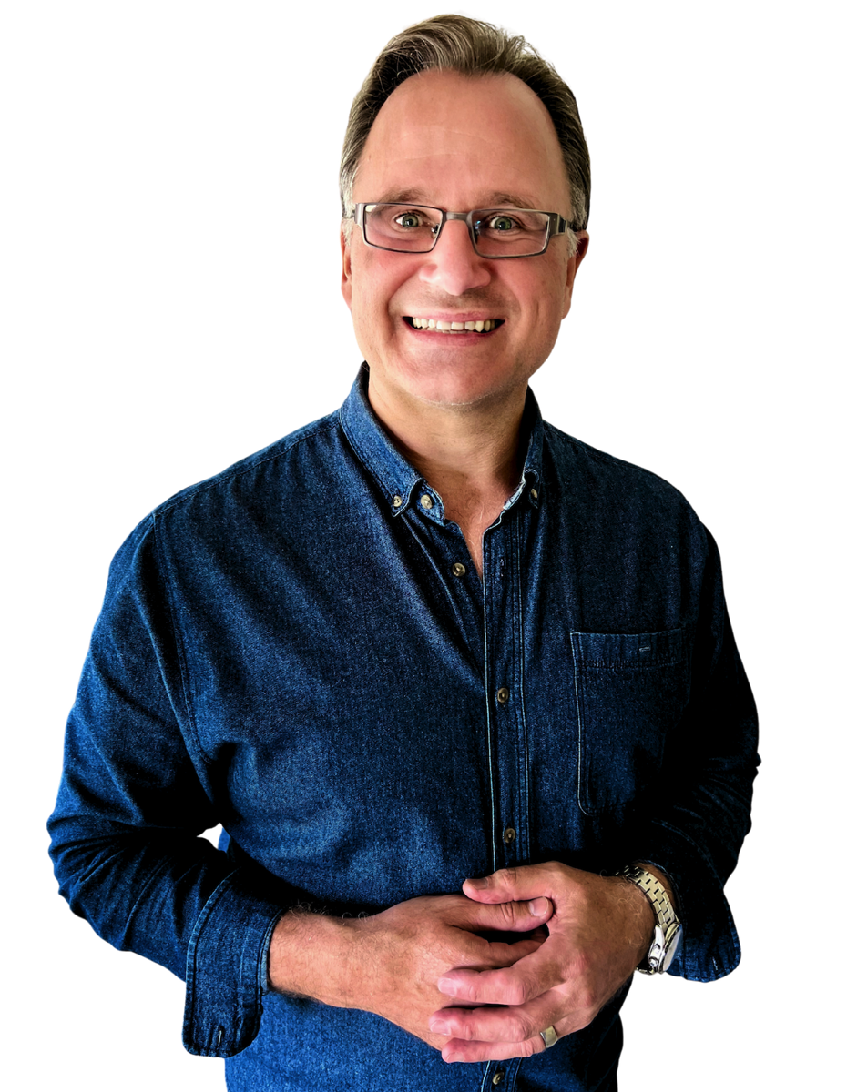 Portrait of therapist, author and coach Pablo Tymoszuk, welcoming visitors to his Port Melbourne clinic. 