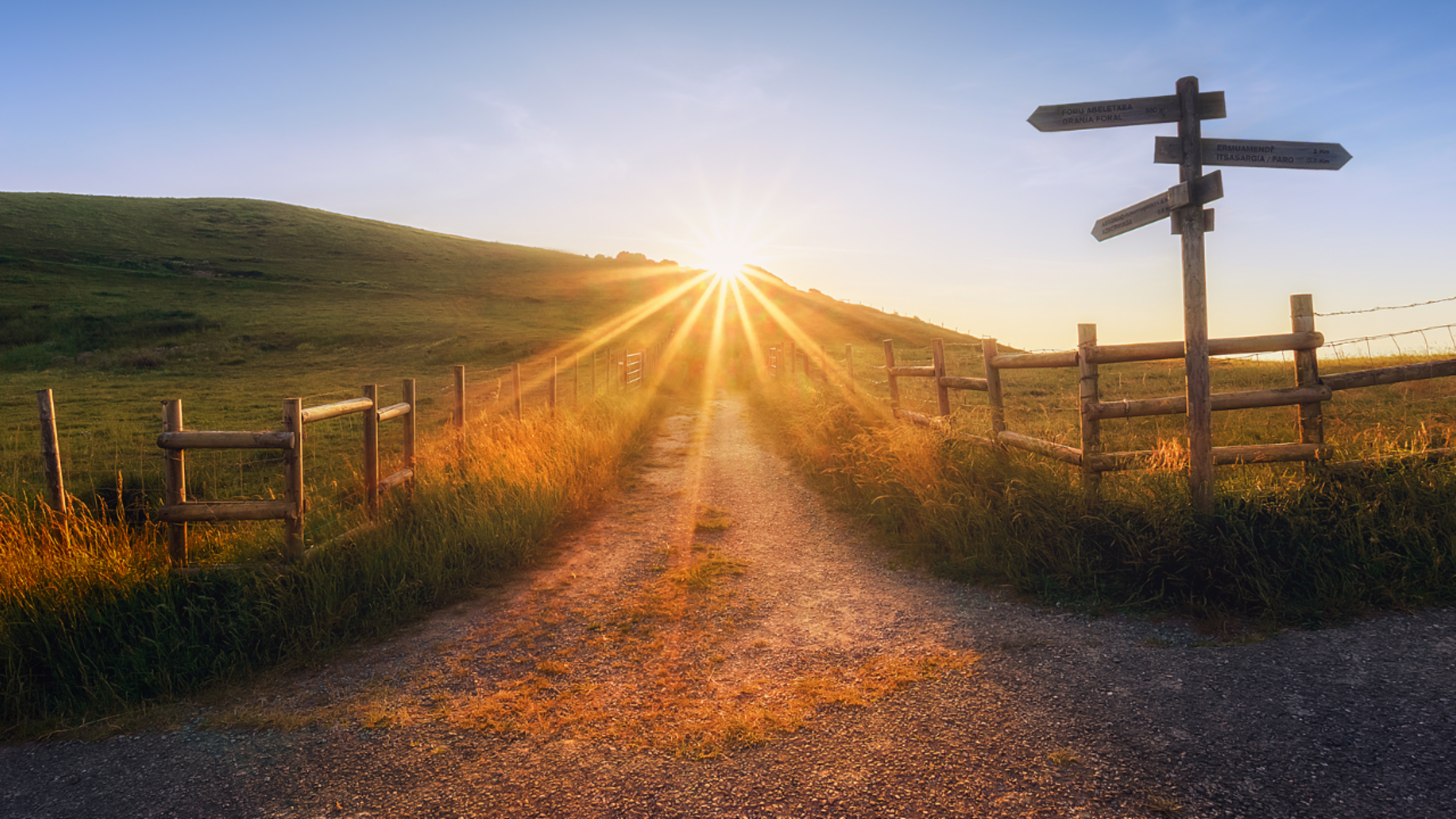 Pathway leading into sunrise, reflecting the guidance and hope offered in Pablo Tymoszuk’s headache and migraine book.